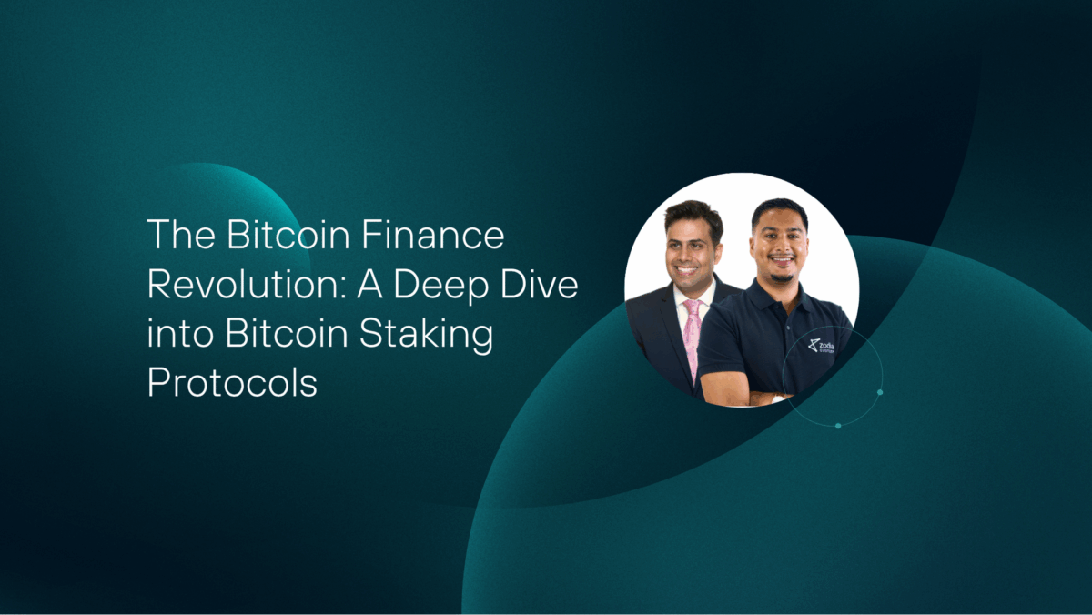 The Bitcoin Finance Revolution: Part 2: Beyond HODL - Zodia Custody